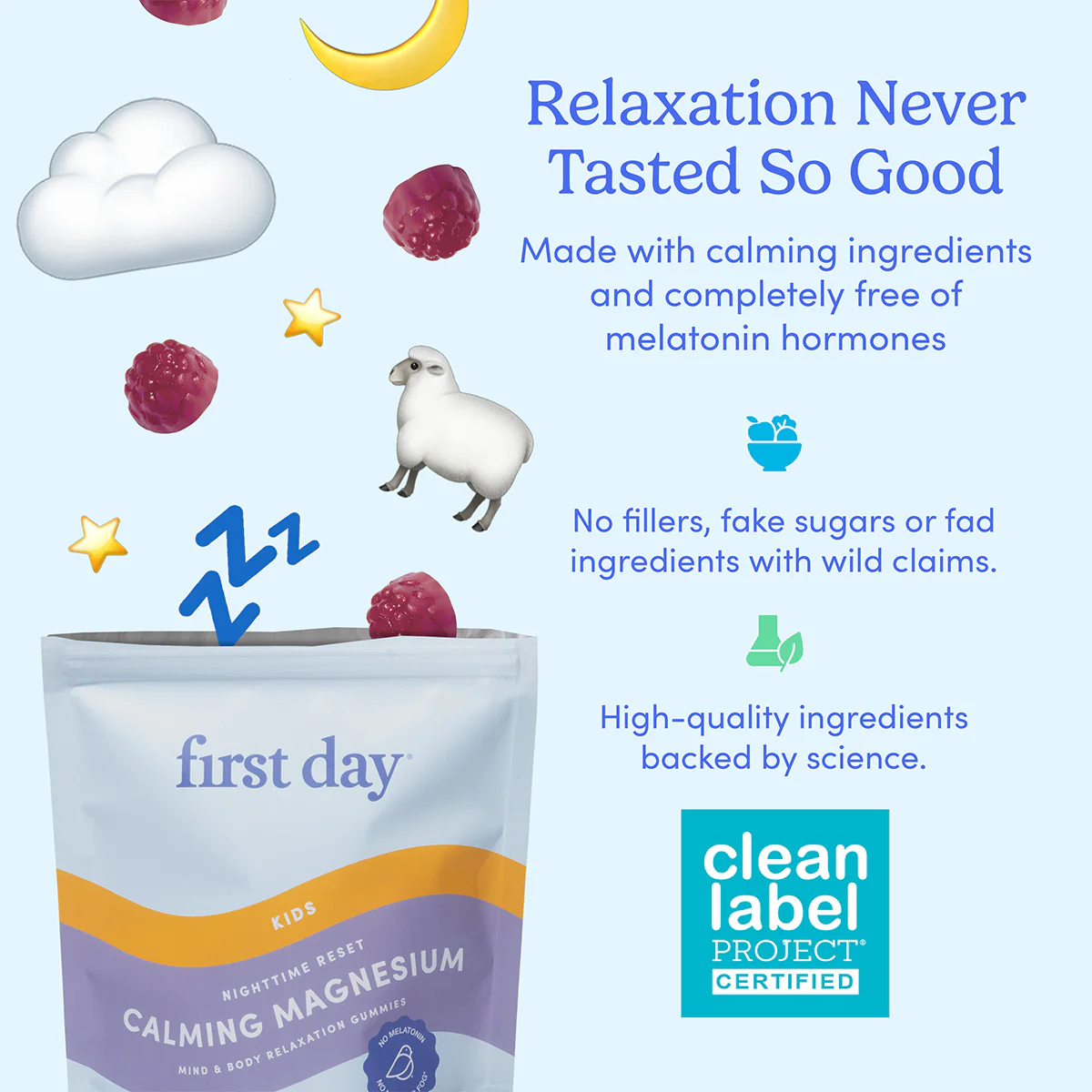 Kids’ Nighttime Reset Calming Magnesium - Free For Life - Image 5