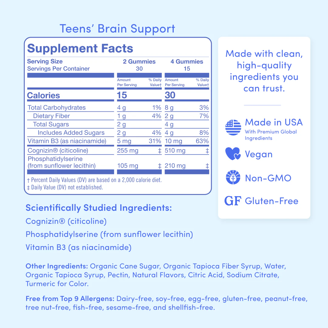 Teens' Daily Focus Brain Support - Image 7
