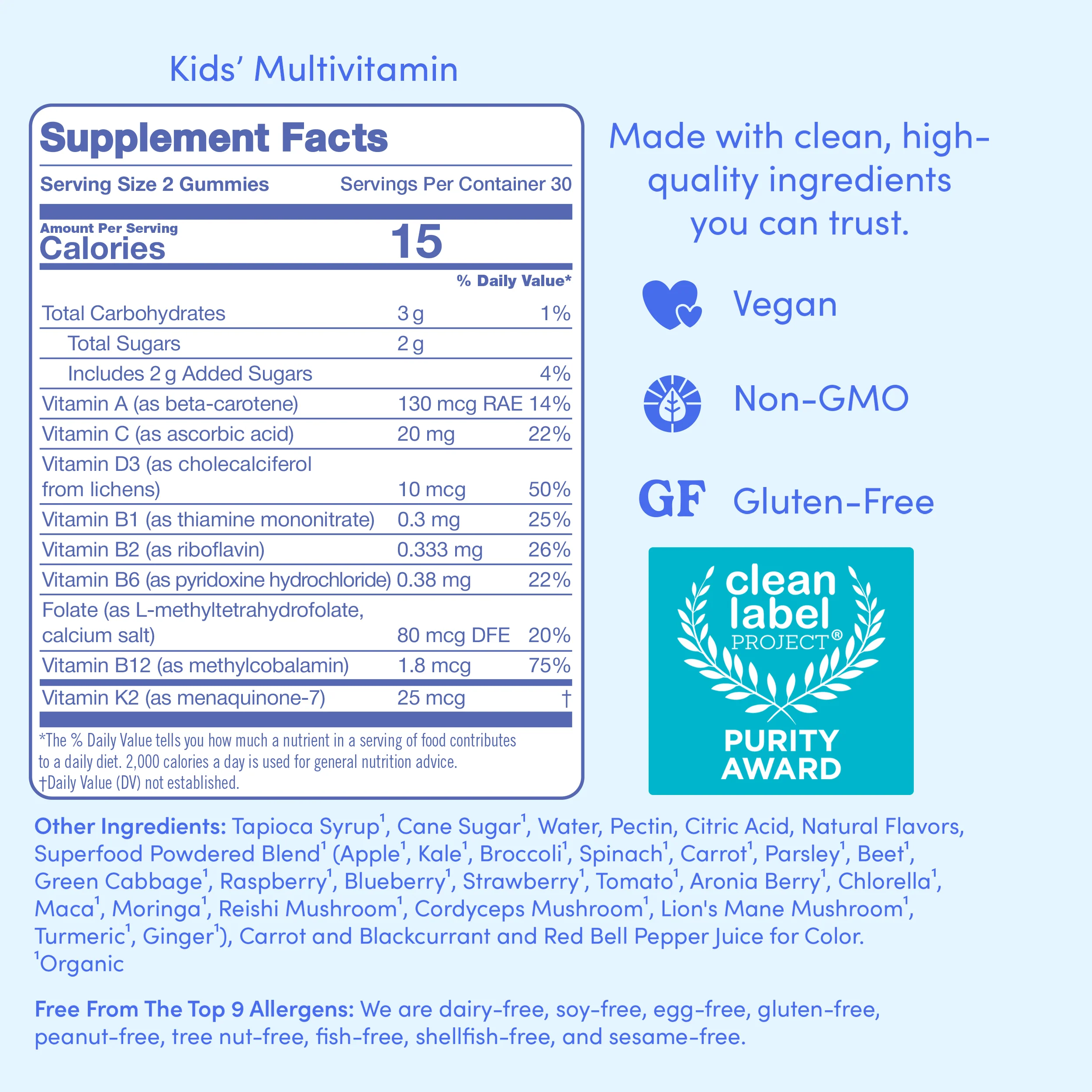 The "No Junk"™ Kids’ Multi - Image 10